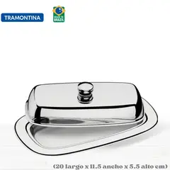 TRAMONTINA - Mantequillera Con Tapa Service