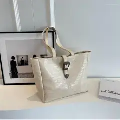 GENERICO - Cartera Tote Texturizada Elegante y de Estilo Moderno