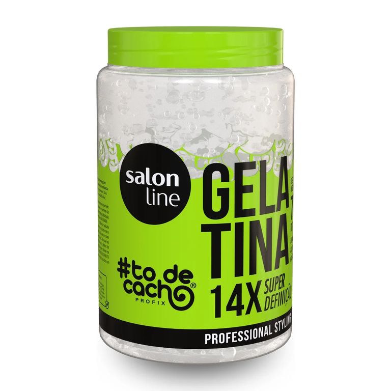 Gelatina Súper Definición TODECACHO Alta Fijación Cabello Rizado 1kg