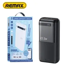 REMAX - BATERIA PORTATIL 20000mAh PD20W+QC22.5W MODELO RPP-72