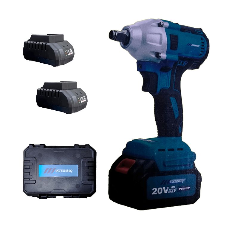 Llave De Impacto 20v X2 Baterías Con Maleta Ms-cw20c