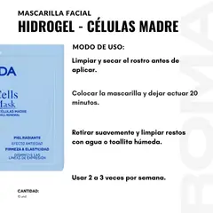 NEVADA NATURAL PRODUCTS - MASCARILLA HIDROGEL CON CÉLULAS MADRE 10UND NEVADA