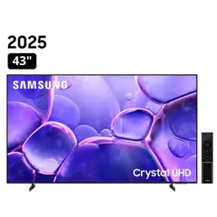 SAMSUNG - Televisor Smart TV 43 Crystal UHD 4K UN43U8000F