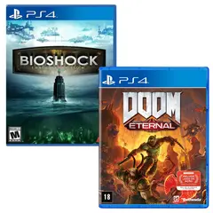 PLAYSTATION - Doom Eternal y Bioshock The Collection 4