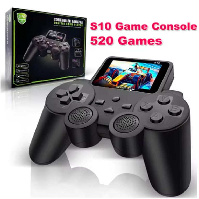 Consola Gamepad S10 Inalámbrico 520 Juegos Clasicos Retro