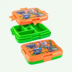 UNIVERSAL STUDIOS - Taper Bento JURASSIC 4 Broches 5 Divisiones