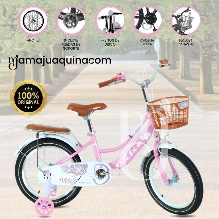 Bicicleta Campera Aro 16 «COQUETTE» Pink