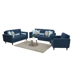 GENERICO - SOFÁ 321 CUERPOS OCEAN - AZUL