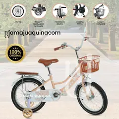 VELOX - Bicicleta Campera Aro 16 «COQUETTE» Melon