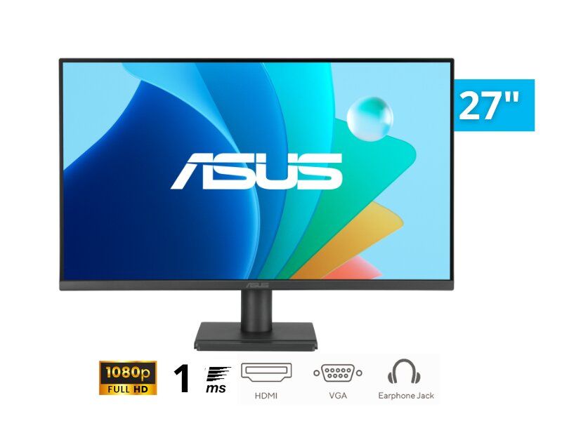 MONITOR VA279HG IPS 27 PULGADAS, 120HZ, 1MS, HDMI, DSP.
