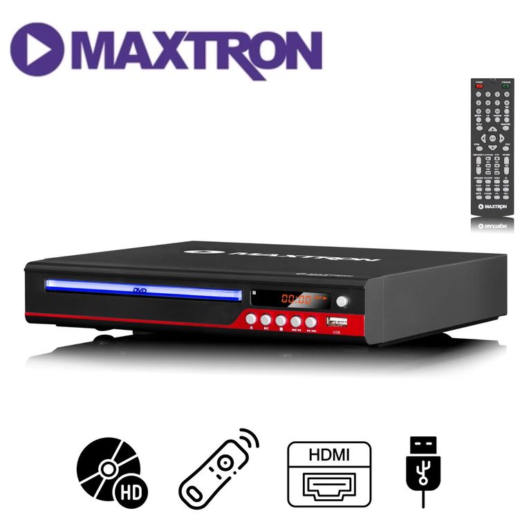 Reproductor DVD Player DYNAMIC-MX 1808 HDMI USB Control remoto