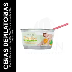 GENERICO - Depillini Cera Depilatoria Olla Aloe Vera Caléndula 200gr - LANOSTERIN