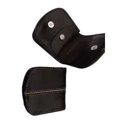 PERRY JHAN - Monedero de Cuero con Sujetador para Correa de caballero