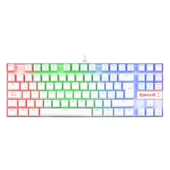 REDRAGON - Kumara K552 RGB Red Switch Teclado Mecánico - blanco