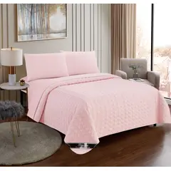 GENERICO - COBERTOR VERANO HAIRIFON - COLOR ROSADO