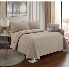 GENERICO - COBERTOR VERANO HAIRIFON - COLOR MARRON