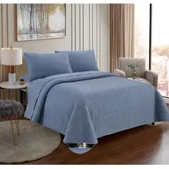 GENERICO - COBERTOR VERANO HAIRIFON - COLOR AZUL