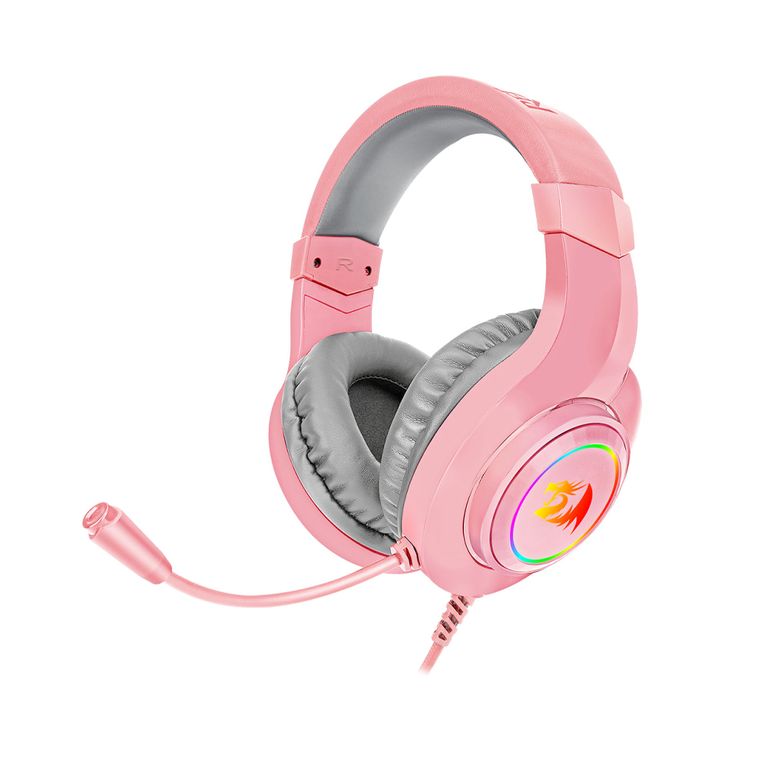 Audífonos Gamer H260 Hylas RGB -ROSADO