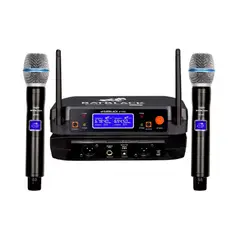 BATBLACK - Micrófono Profesional Inalámbrico UHF BT-D9G