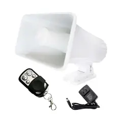 OPALUX - Sirena Alarma Comunitaria con Control Remoto 3 Tonos 60W