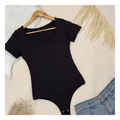 RYBIU IMPORT - Body Mujer Cuello Cuadrado