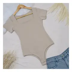 RYBIU IMPORT - Body Manga Corta Mujer