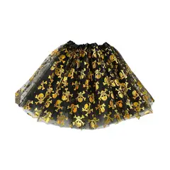 GENERICO - TUTU NEGRO HALLOWEEN DISFRAZ NIÑAS FIESTA INFANTIL