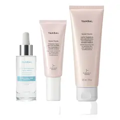 YANBAL - Kit Limpiador + Hidratante Y Serum Piel Sensible Sensi Derm