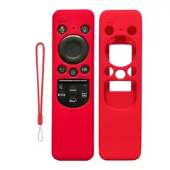 CASE - Funda forro para Control Samsung solar 2024 rojo
