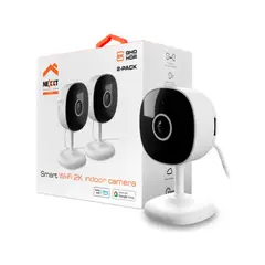 NEXXT SOLUTIONS - CAMARA SEGURIDAD INDOOR 2K 2 PAQUETES PN NHC-I7102PK