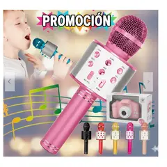 GENERICO - Microfono mas camara niños tendencia