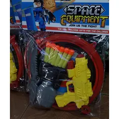 GENERICO - SET DE COMBATE ESPACIAL PISTOLA MIRADOR COMPLETO