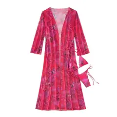 LIMA BIKINI - Bikini 3 piezas Kimono