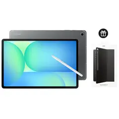 SAMSUNG - Tablet Galaxy Tab S10 FE+ 128GB Gray + Cover Teclado