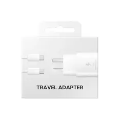 GENERICO - Cargador 25W para Samsung A26 A36 A56 Blanco