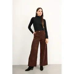 GENERICO - PANTALON CASUAL CORDUROY MUJER