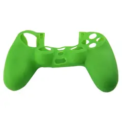 GENERICO - FUNDA DE SILICONA PARA MANDO PS4 VERDE CLARO