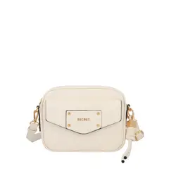 SECRET - Cartera Napoles Mediana White