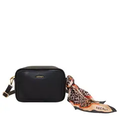 SECRET - Cartera Pristina Pequeña Black