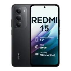 XIAOMI - REDMI 15 8GB RAM 256GB ROM COLOR NEGRO