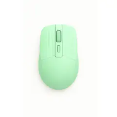 SEISA - Mouse Inalambrico Silencioso Bluetooth y USB Color Verde