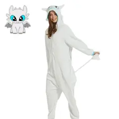 GENERICO - Pijama Dragon Chimu Onesie Importado Disfraz - Talla 16 hasta XL