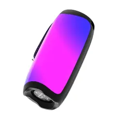 KLIP XTREME - Parlante Portatil Luces Led Zound Fire Negro 16W