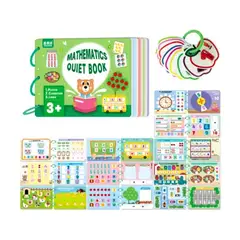 GENERICO - Libro Sensorial Interactivo Aprendizaje y Logica Quiet Book