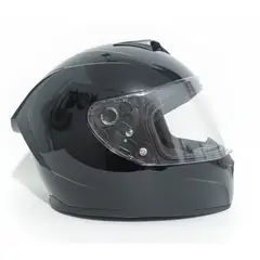 GENERICO - Casco Integral de Moto HK4 Brillante con Doble Visor Antirayaduras