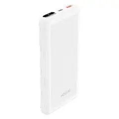 HOGUO - - Power Bank 22,5 W Panel LED Carga Ràpida 10000mAh - Blanco