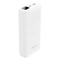 HOGUO - - Power Bank 22,5 W Panel LED Carga Rápida 20000mAh - Blanco