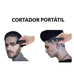 GENERICO - Mini recortadora eléctrica para vello nasal y del cabello AZUL