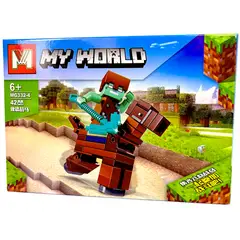 GENERICO - Bloques de Construcción - My World MG332-4 42 piezas
