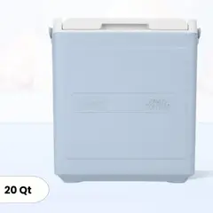 COLEMAN - Cooler Celeste Apilable 18 litros 20 QT